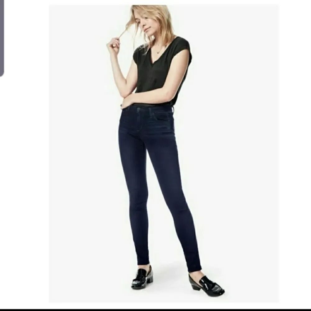 Joe's jeans the skinny Idina black jeans sz 25